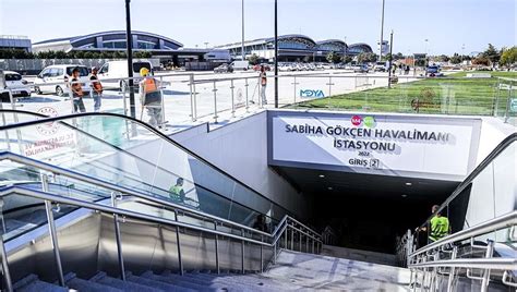 K­a­d­ı­k­ö­y­-­S­a­b­i­h­a­ ­G­ö­k­ç­e­n­ ­m­e­t­r­o­ ­h­a­t­t­ı­n­d­a­ ­s­e­f­e­r­l­e­r­e­ ­d­ü­z­e­n­l­e­m­e­